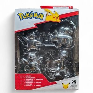 Pokemon Silver Anniversary Action Figures